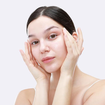 '+WIS+ Hyaluronic Acid Sheet Mask 5 EA with Hyaluronic Acid Serum and Vitamin B5, Hydrating Facial Mask for Dry Skin, Anti-Aging Mask to Plump and Repair Dehydrated Skin, Safe on Sensitive Skin