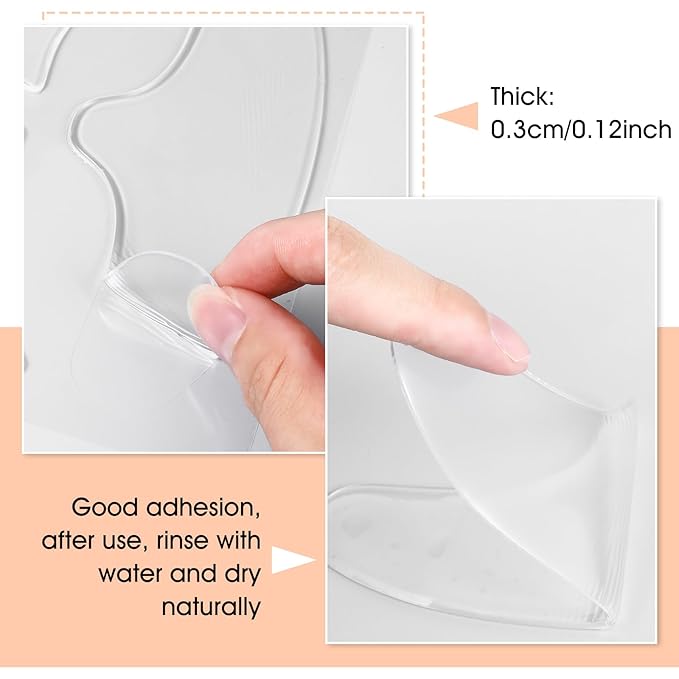 10 Pcs Forehead Wrinkles Patches Reusable Anti Wrinkle Patches Wrinkle Remover Mask Silicone Face Tape Smooth Fine Lines Wrinkles Treatment for Women Facial Beauty Skincare