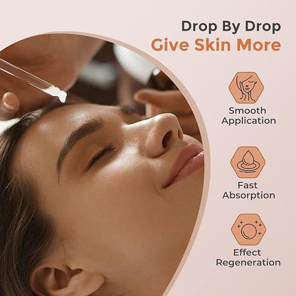 Retinol Serum for Face 2.5%, B5 Herbal Resurfacing Retinol with Vitamin C, Vitamin E, Hyaluronic Acid, Anti-Aging, Wrinkle Smoothing, Dark Spot Corrector, Brighten Dullness 2 Packs