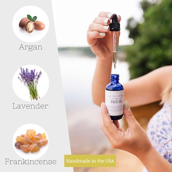 Argan Face Oil Cleanser. Moisturizing Anti Aging Natural & Organic Facial Serum for Acne, Spots, Scars, and Wrinkles. Hydrating Botanic Blend for Youthful Glow. (Argan, 2 oz)