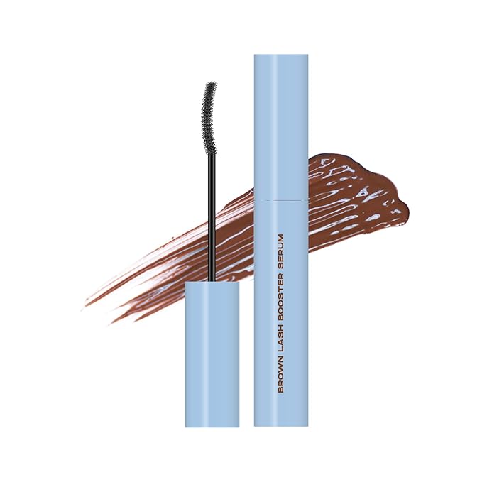 ENTROPY MAKEUP Eyelash Serum, Eyelash Growth Serum for Fuller Lashes, Biotin & Madecassoside Nourishment, Visible Results in 14 Days, Vegan & Cruelty-Free, Brown, 0.24 Oz