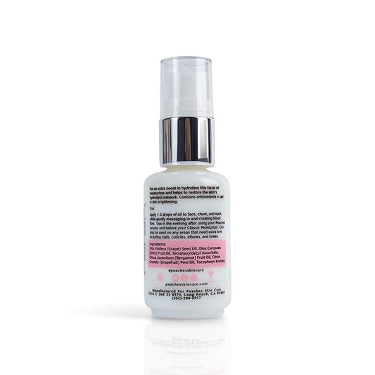 Face Oil for Women – Restorative Blend with Grape Seed, Olive & Bergamot – Age-defying Skin Care for Radiant, Firm Look – Renew Facial Oil (1 oz)