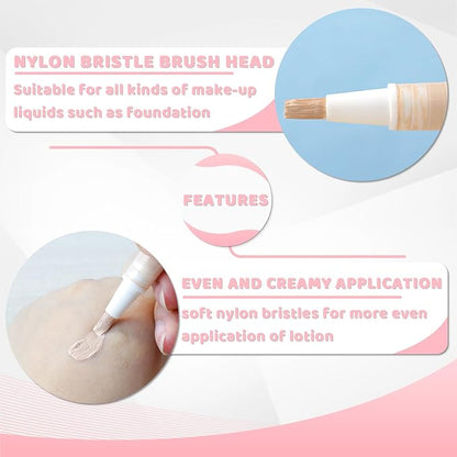 10 Pack 3ml Nail Oil Pen Refillable Transparent Twist Pens, Cuticle Oil Brush for Nails, Empty Nail Oil Pen with Brush Tip, Cuticle Oil Container (10)