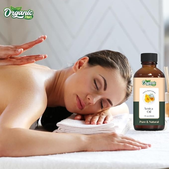 Arnica (Arnica Montana) Oil | Pure & Natural Essential Oil for Skincare, Hair Care & Massage - 30ml/1.01fl oz