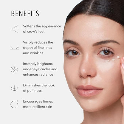 HydroPeptide Eye Authority and Power Serum Anti-Wrinkle Bundle, (0.5 Ounce and 1 Ounce)