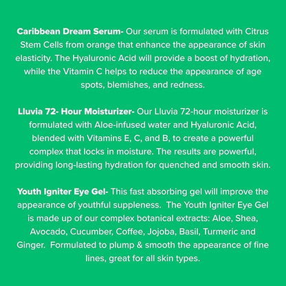 TZOL' SKIN Skin Collection Set- Essential Skincare Set, Vegan, Free of Paraben, Silicones, and Sulfates. Always Cruelty Free.