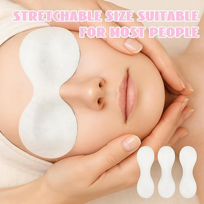 100 Pcs Disposable Non Woven Eye Care, Cotton Sheet Eye Mask Hygienic Eyelid Sheets, Clear Facials Patch Eye Pads For Dry Eyes for Skincare Spa Wrap Moisture Retention Beauty