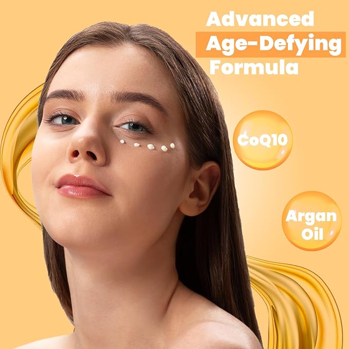 Dermisyou Under Eye Serum Roller Reduce Wrinkle & Fine Lines & Puffiness For Dark Circles Undereye Bags Women & Men