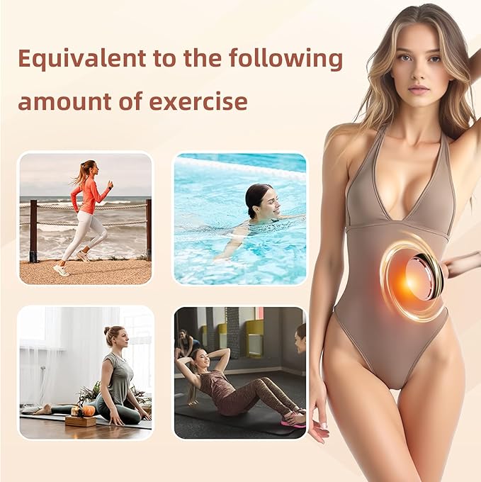 Cellulite Massager Body Sculpting Machine Deep Tissue Massager for Belly Arm Waist Leg Calf and Butt, Adjustable Intensity Gift Box Packaging