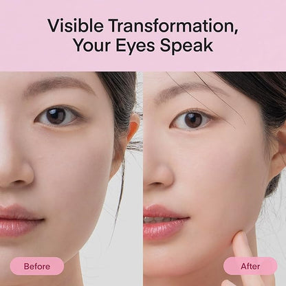 Peptide Collagen Under Eye Patches: Hydrogel Mask for Puffy Eyes Dark Circles Wrinkles Undereye Bags Fine Lines & Smile Lines - Korean Skin Care Deep Hydrating & Firming Eye Treatment, 30 Pairs