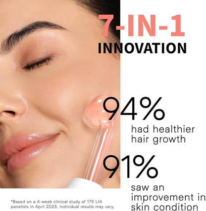 OxyGlow 2 Cordless High Frequency Facial Machine, ProFacialWand Clinical Skin Therapy Wand - Xenon Gas