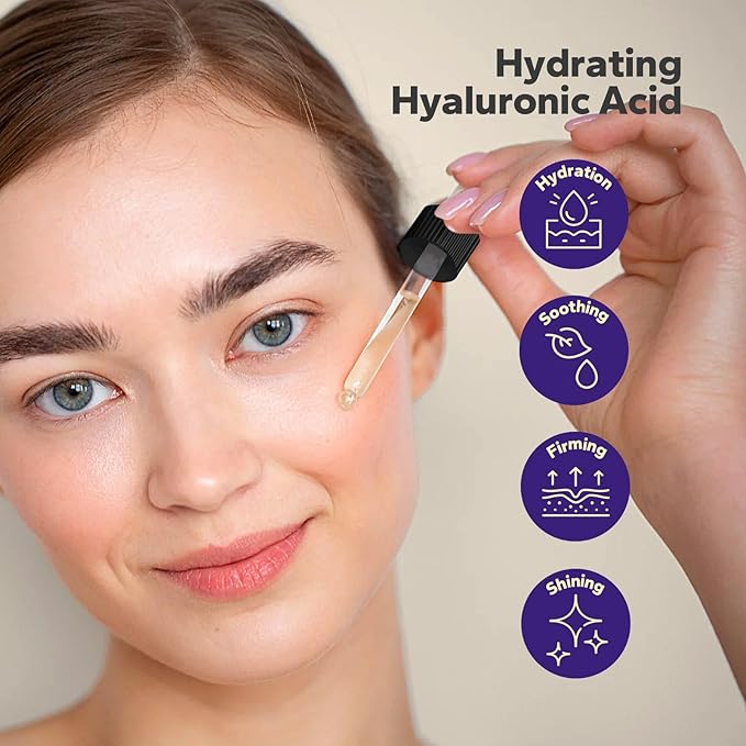 10% Peptide Serum (2 Fl Oz), Collagen Peptide Serum, Hyaluronic Acid & Niacinamide, Anti-Aging Argireline, Hydrating, Firming & Wrinkle-Reducing Face Serum