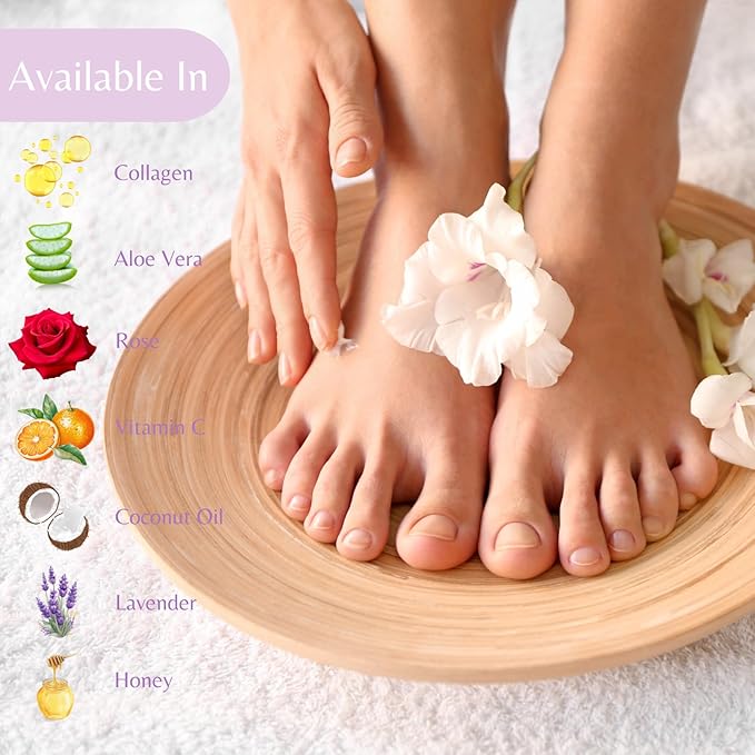 10-Minute Paraffin Hand & Foot Treatments, Self Contained Paraffin Wax Gloves and Booties Set for Intensive Hydration At Home (Coconut Oil)