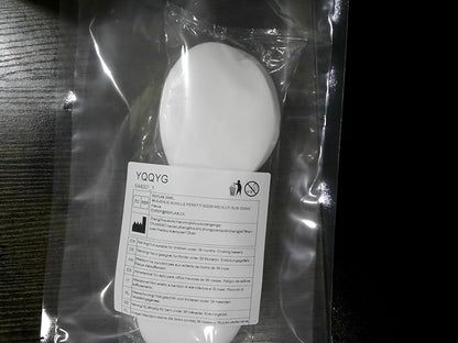 100 Sheets Disposable Eye Mask, Disposable Non Woven Eye Care Cotton Eyemask DIY for Skincare Spa Wrap Moisture Retention Cosmetic Facial Paper Toner, Serum, Or Lotion