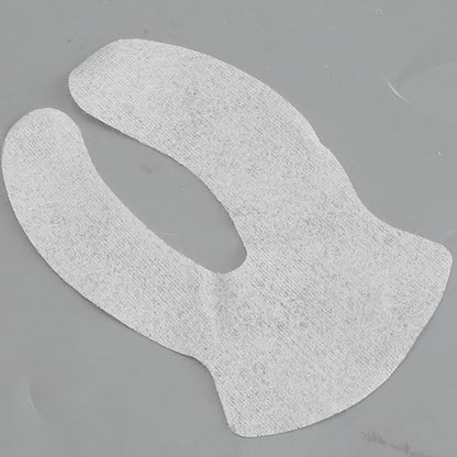 Eye Compressed Paper Sheet, U Shape Cotton Disposable Under Eye Sheet 200pcs, Eye Compressed Sheet, Soft for SPA