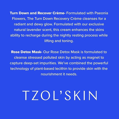 TZOL' SKIN Skin Collection Set- Essential Skincare Set, Vegan, Free of Paraben, Silicones, and Sulfates. Always Cruelty Free.
