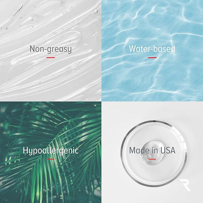 Professional-Grade Ultrasound Gel | Multi-Device Compatible Conductive Gel for Beauty & Skincare Devices | Hydrating, Hypoallergenic, Water-Based, Non-Greasy, Unscented| 5L Cube+8.45 fl oz Bottle