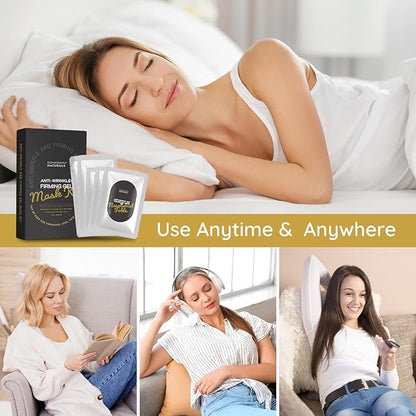 Enaskin Naturals Anti Wrinkle Face Patches Anti Wrinkle Gel Face Masks (1 Pack)