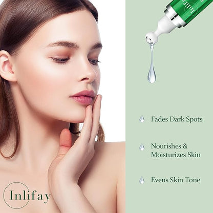 Dark Spot Remover for Face with Roller: Dark Spot Corrector for Face Fading Sun Spot Age Spot Melasma