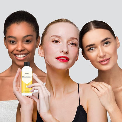 10.58 oz Dimethicone (Polydimethylsiloxane), 100% Pure, Cosmetic Grade, Suitable for Hair, Body, Skin Conditioning Products and More