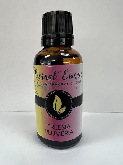 Eternal Essence Oils Freesia Plumeria 30ml Premium Fragrance Oil - for Candle, Soap Making, Aromatherapy, Diffusers, Home Care, & Humidifiers
