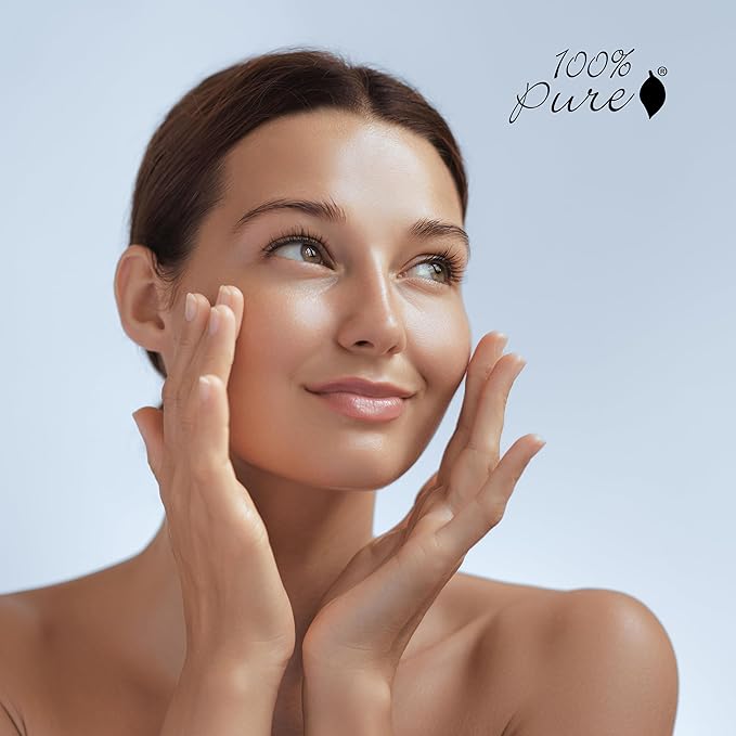 100% PURE Coffee Bean Face Serum EGCG, Licorice Root & Hyaluronic Acid Drops - Tighten, Brighten & Protect Daily Liquid Caffeine For Faded Skin - Ultimate Glow Skincare for Women & Men - 1.7 fl oz