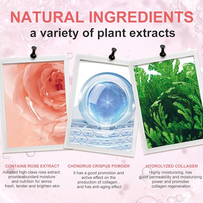 Eye Mask, Under Eye Patches 30 Pairs- Dark Circles, Puffy Eyes Treatments–Reduce Wrinkles and Fine Lines, Hydrating and Anti-Wrinkle Effect Under-Eye Patches with Hyaluronic Acid and Collagen (Damask Rose)