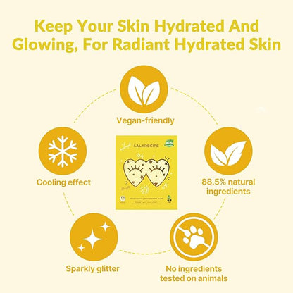 Heart goggle brightening mask