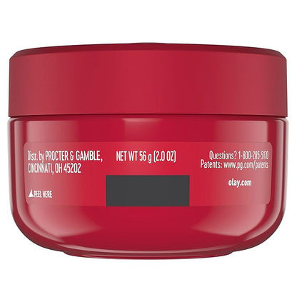 Olay Niacinamide Face Moisturizer, Strong & Firm Cream for Women, Anti-Aging, Anti-Wrinkle, Firming Skin Care, Evens, Hydrates to Repair Barrier, Recyclable Sustainable Eco Jar, Non-Greasy, 2 oz