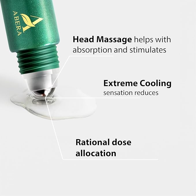 Combo Abera Saffron Serum For Melasma Treatment & Abera Eye Roller Serum With Mint For Dark Circles and Puffiness