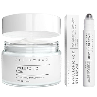 Asterwood Hyaluronic Acid Moisturizer + Hyaluronic Acid Eye Serum