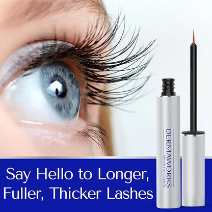 SPECTACULASH XL RAPID LASH SERUM for Eyelash Growth Serum to Grow Long Natural Lashes – Grow Long Eye Lashes – Lash Conditioner – Eyelash Volume - Suero Para Pestañas Crecimiento by DERMAWORKS