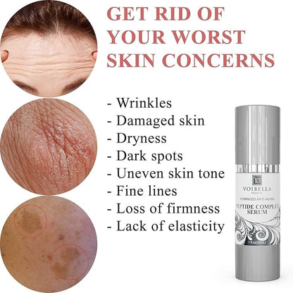 Instant Face Lift Cream Combo - Collagen Support, Revitalize Skin, Reduce The Appearance of Eye Bags and Fine Lines with Hydrating Serum, Instant Wrinkle Solution for Men and Women