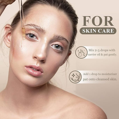 Peppermint Essential Oils 60ML, Pure Peppermint Essential Oil for Aromatherapy Diffuser - 2 Fl Oz