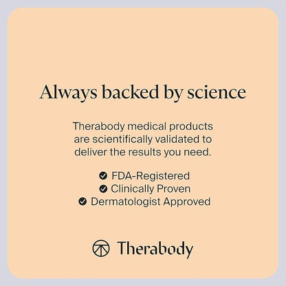 Therabody TheraFace Depuffing Wand – Cold and Heat Skincare Treatment to Depuff and Glow; Beauty Wand, Face Roller and Eye Massager for Eye Puffiness, Dark Circles and Skin Radiance (Indigo)