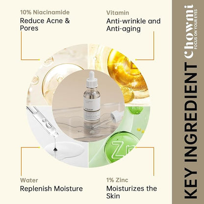 Niacinamide 10% + Zinc 1% Face Serum for Women, 30ML/1 Fl Oz - Refresh & Soothe Your Skin with Niacinamide Facial Serum for Acne (2)