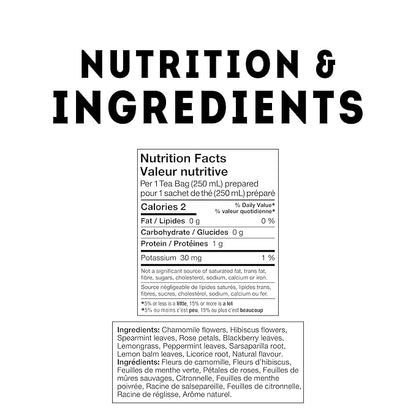 TAZO Passion Herbal Tea Bags, Hot or Iced, Caffeine Free, 20 Total Tea Bags