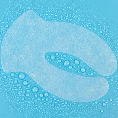 Eye Compressed Paper Sheet, U Shape Cotton Disposable Under Eye Sheet 200pcs, Eye Compressed Sheet, Soft for SPA