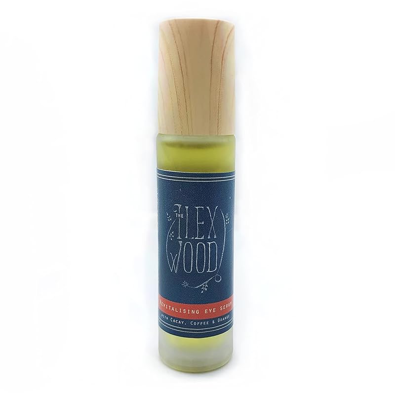 The Ilex Wood - Revitalising Eye Serum. An all-natural vegan anti-ageing serum with Cacay Oil, Green Coffee Arabica Oil, Frankincense, Eucalyptus, Thyme, Bergamot & Orange - 10ml (0.34 fl oz)