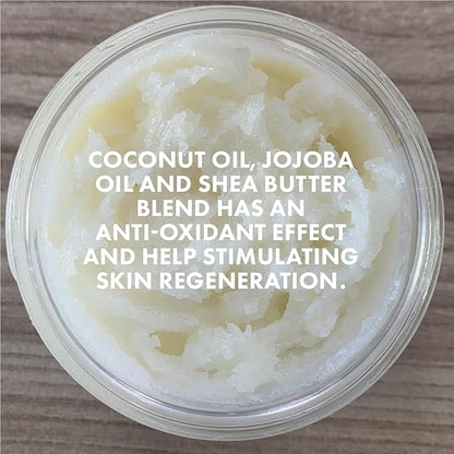 Miraveda by Italwax Almond Scrub - 250ml / 8.45fl.oz - With coconut and almond oil – Ideal for hand care