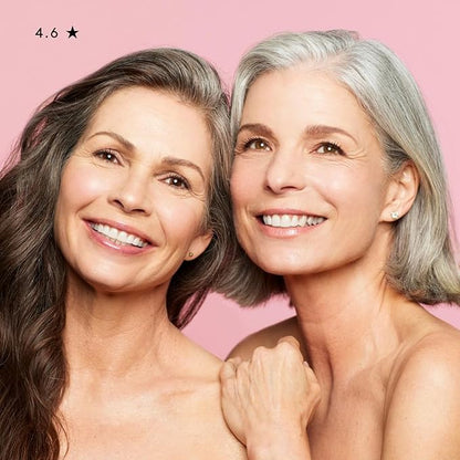 Naked & Thriving Wrinkle-Fighter Set, Includes Renew Resurfacing Night Serum (30 mL) & Illuminate C+ Serum (30 mL), Clinical Results, Dermatologist Loved, Hylauronic Acid & Bakuchiol (Set of 2)