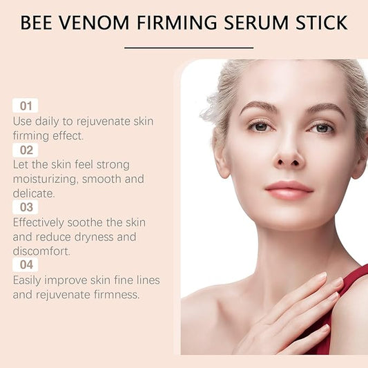 Botox Bee Venom Firming Serum Stick,Advanced Firming & Wrinkle-Reducing Cream,Skin Firming Cream For Body, Lifts,Plumps and Firms Skin,Natural Serum for All Skin Types