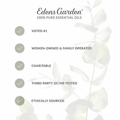 Edens Garden Muscle Relief Bath & Body Oil – Pure Essential Oils & Vitamin E for Massage, Moisturizing, Sore Muscles & Joints – Soothing & Scented with Peppermint & Wintergreen Oils, 2 fl oz (59 ml)
