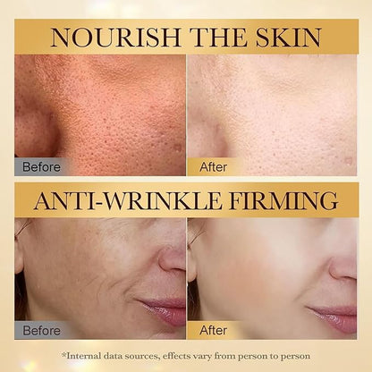 3Pcs Anti-wrinkle Firming Serum, Firm and Plump Face Serum, Anti-Aging Lifting Essence for All Skin Types, Hydrate & Moisturize, Reduce Fine Lines Firms Skin