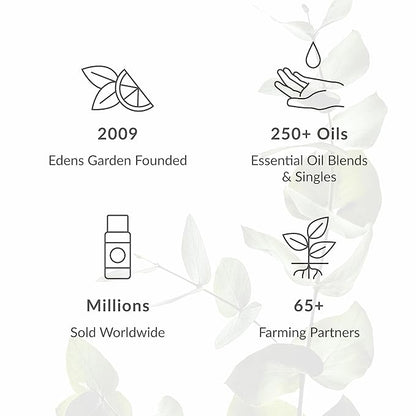 Edens Garden Muscle Relief Bath & Body Oil – Pure Essential Oils & Vitamin E for Massage, Moisturizing, Sore Muscles & Joints – Soothing & Scented with Peppermint & Wintergreen Oils, 2 fl oz (59 ml)