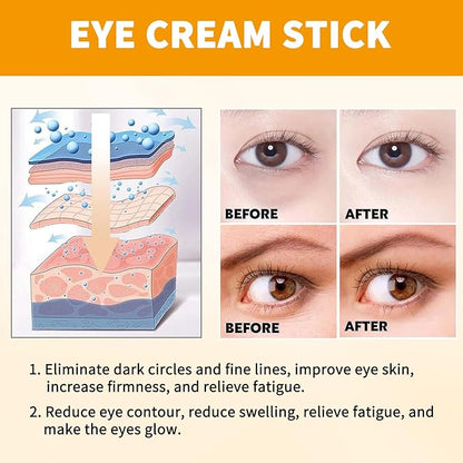Vitamin C Eye Cream Puffiness Remover Eye Serum Anti-aging & Moisturising Vitamin C Eye Serum Eye Bags Treatment for Men and Women