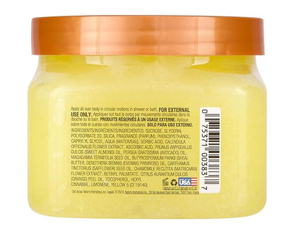 Tree Hut Dewy Daisy Shea Sugar Scrub | Exfoliating Body Scrub Removes Dead, Dry Skin for a Soft & Hydrated Feel | Nourishing Essential Body Care | 18 fl oz.