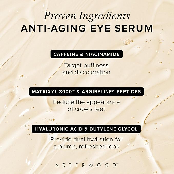 Asterwood Triple Repair Serum (8 oz) + Hyaluronic Acid Eye Serum