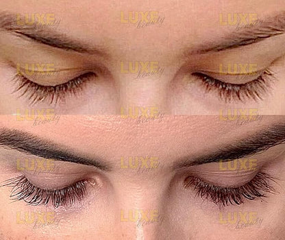 Luxe Beauty Lashes Eyelash Growth Serum - Longer, Fuller, Lush Lashes and Eyebrows - all Natural Lash and Thicker Eyelashes and Fuller Eyebrows - 0.23 ounce