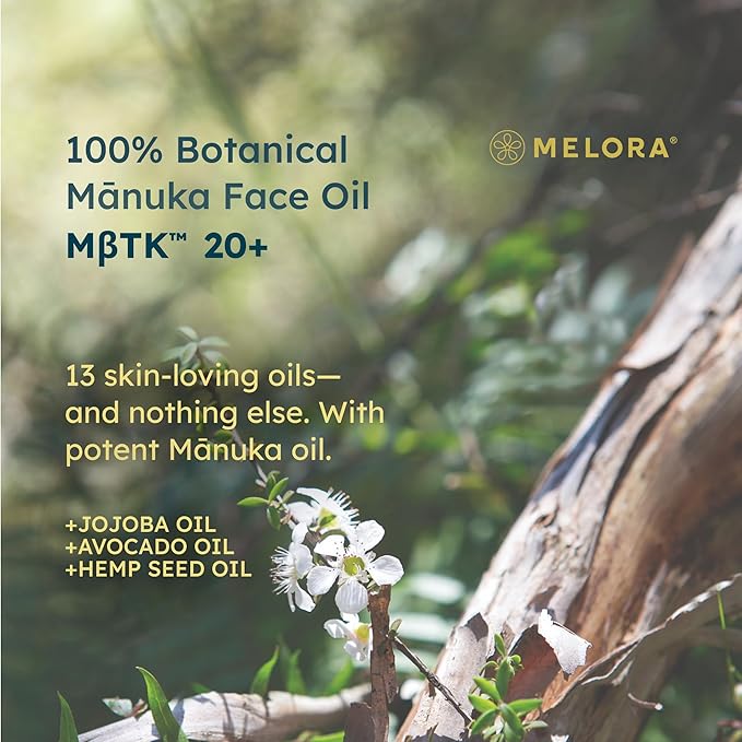 Manuka Face Oil (1 Oz) - Manuka Skin Care Facial Oil Serum for Dry or Sensitive Skin – Anti-Aging Oil for Face for Women & Men
